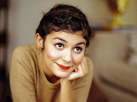 Amelie Poulain Audrey Tautou Belle Cute Francesa - Audrey Tautou, Amelie Poulain