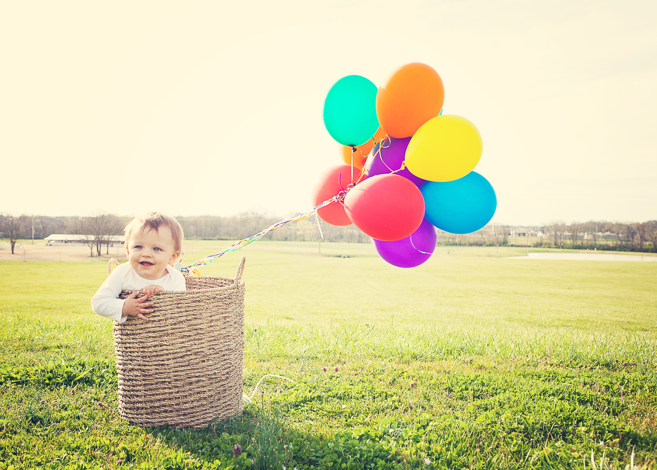 Vintage Photography Balloons Background 1 HD Wallpapers