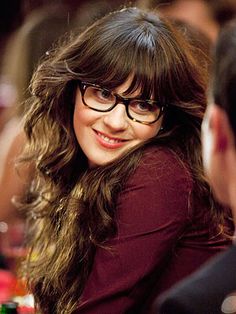 Girls Crushes, That Girls, Glasses, Newgirl, Girls Generation, Zooeydeschanel, Zooey Deschanel, New Girls, Geek Chic